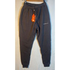 YoungLA Mens Chocolate Plum Joggers Active Gym Casual Drawstring